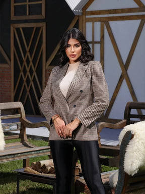 Blazer Xadrez Bianca